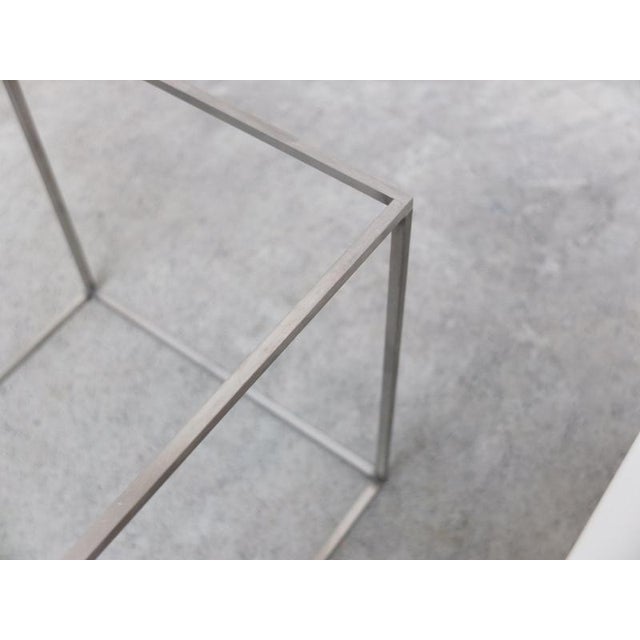 Minimalist PK71 Nesting Tables by Poul Kjærholm for Fritz Hansen, 1957, Set of 3 For Sale - Image 15 of 18