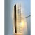 2020s Contemporary Rectangular Diamond-Motif Murano Glass Sconces — Set of Four For Sale - Image 5 of 8
