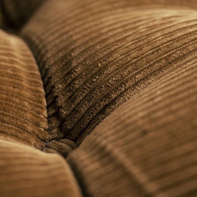 Brown Corduroy Modular Lounge Chairs by DUX, Sweden, 1970s, Set of 2 For Sale - Image 14 of 18
