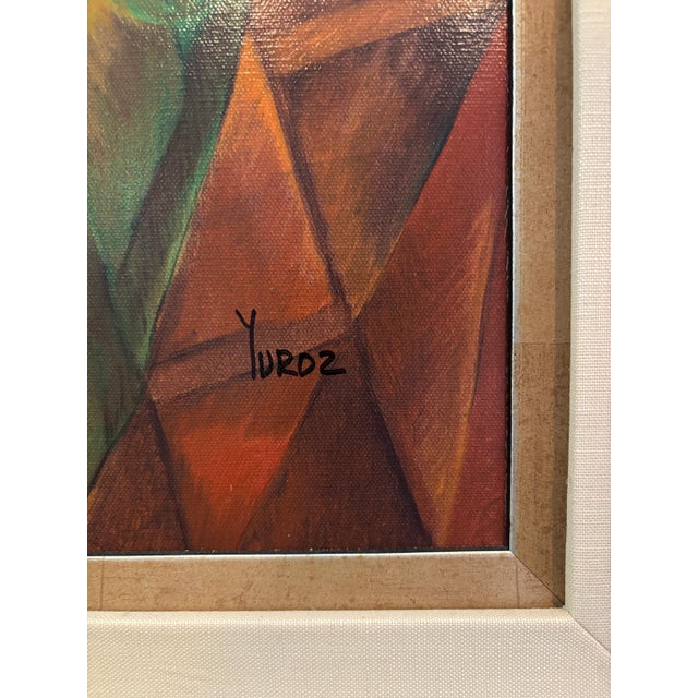 Figurative 1990s Yuroz "Before Sunset" Signed Limited Edition Serigraph on Canvas 82/150, Framed For Sale - Image 3 of 9