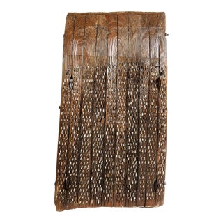 Antique Plow Threshing Board, Mounted Wall Sculpture, South of Spain For Sale