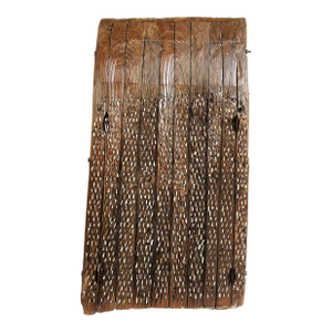 Antique Plow Threshing Board, Mounted Wall Sculpture, South of Spain