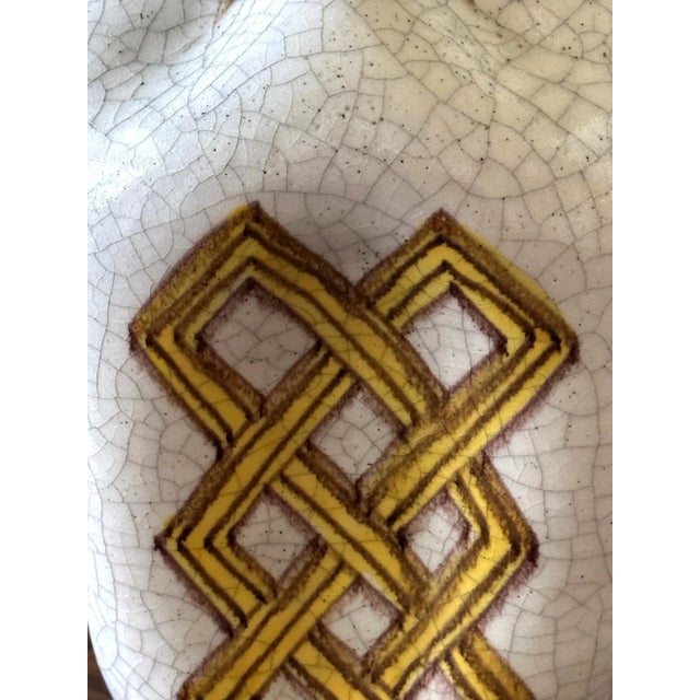 Large Italian Vintage Guido Gambone Ceramic Table Lamp For Sale - Image 12 of 12