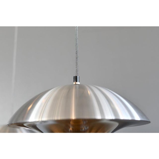UFO Pendant Lights by Bertrand Balas for Raak Amsterdam, 1970s, Set of 2 For Sale - Image 9 of 13