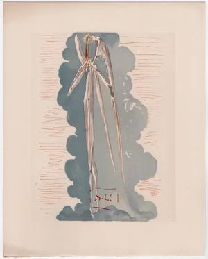 Salvador Dali, Divine Impenetrability, 1964, Original Woodcut