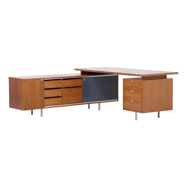Vintage Desk by Hermann Miller for George Nelson, 1960s For Sale