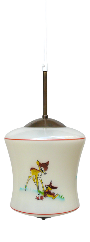 Vintage German Pendant Light from Doria Leuchten, 1950s