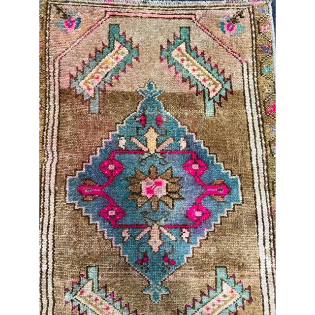 Turkish Yastik Rug 1'6" x 2'1" #23786 Explore a curated collection of hallway runners, wool rugs, and handmade...