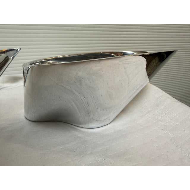 Nambe Butterfly Serving Bowl Dip Set For Sale - Image 10 of 12
