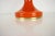 Orange Glass Table Lamp attributed to Valasske Mezirici, 1970s For Sale - Image 4 of 10