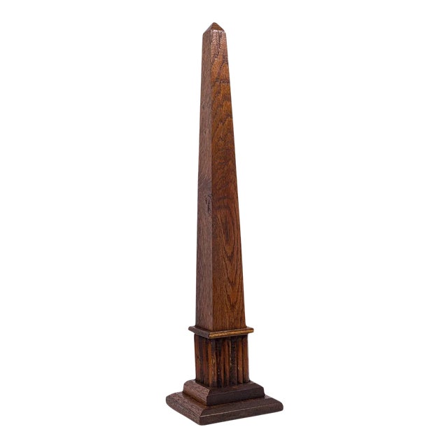 19th Century Oak Antique Decorative Monolith For Sale