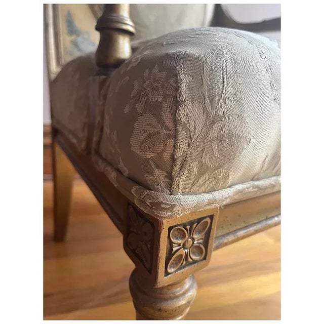 Early 20th Century French Style Neoclassical Arm Chair For Sale - Image 11 of 12