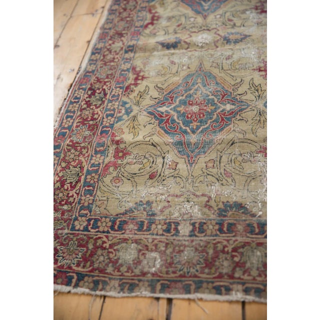 Late 19th Century Antique Kermanshah Rug - 4'5" X 6'3" For Sale - Image 5 of 13