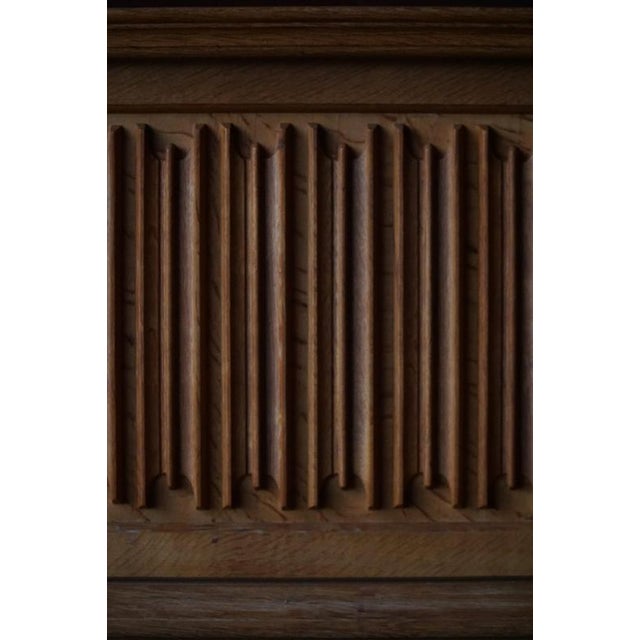 Vintage Low Sideboard in Oak, 1960s For Sale - Image 15 of 18