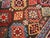 1880s Brown Geometric Tribal Caucasian Kazak Rug 3'6" X 6'3" Handknotted Wool Carpet For Sale - Image 4 of 5