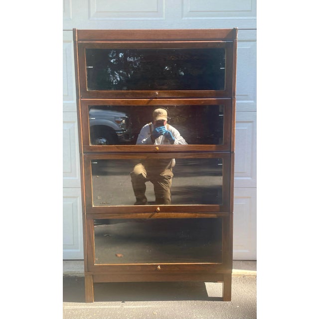 Lundstrom Sectional Barrister Bookcase Early 20th Century For Sale - Image 11 of 12