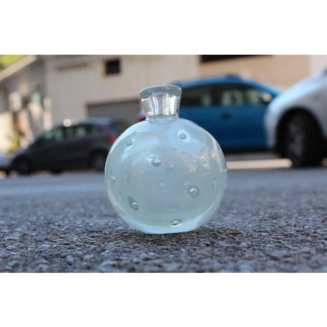Small Round Murano Glass Vase from Barovier & Toso, 1950s For Sale - Image 8 of 8