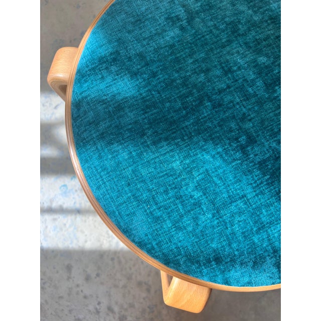 Series 8000 Turquoise Armchair in Beech by Thygesen & Sørensen for Magnus Olesen For Sale - Image 9 of 11