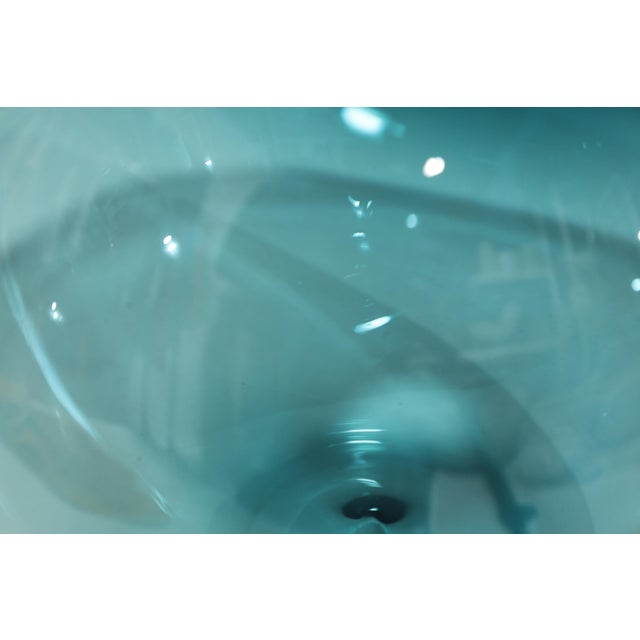 Early 21st Century SkLO "Float" Glass Bubble Vessels, Set of Three For Sale - Image 5 of 12