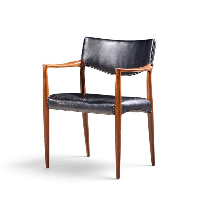 Ejner Larsen & Aksel Bender-Madsen for Willy Beck Mid Century Danish Teak Dining Chairs - Set of 6 For Sale - Image 12 of 17