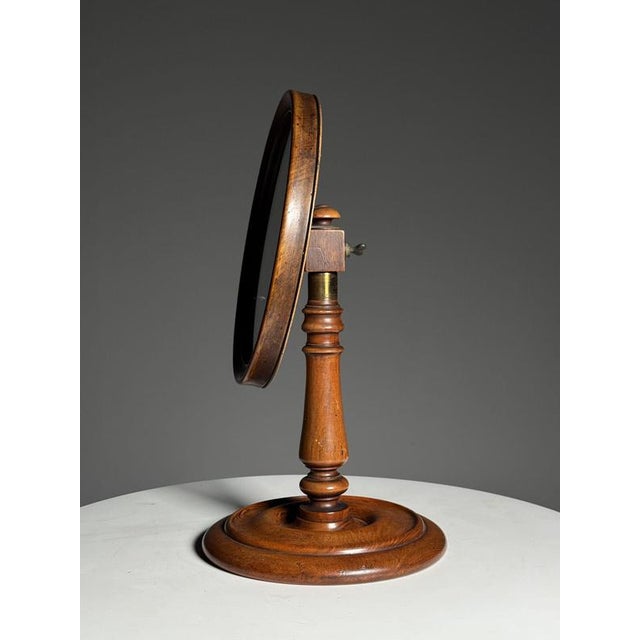 Brown 19th Century English Makeup Mirror For Sale - Image 8 of 13