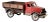 Large Polychrome Painted Metal Model of a Lorry For Sale