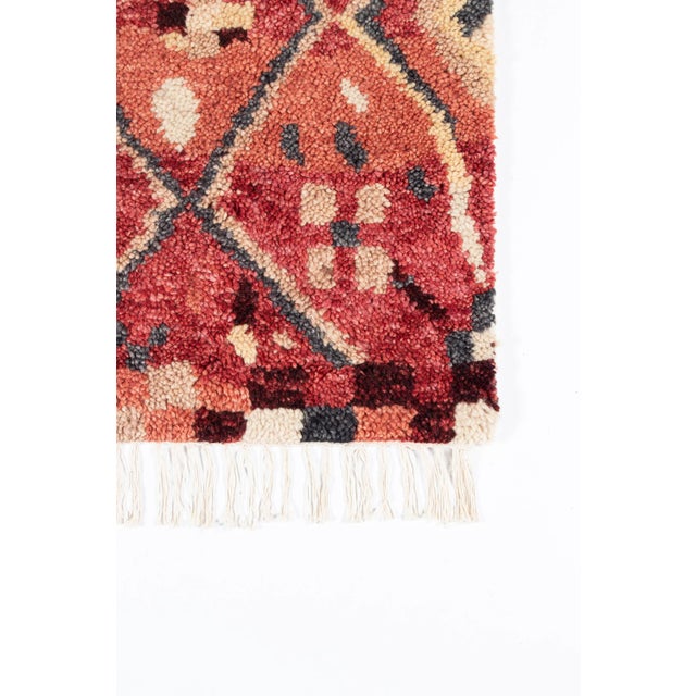 Traditional Moroccan rag rugs inspire the Doukkala Collection. Hand knotted out of wool, the pile is hand-shorn to create...