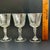 1970s Vintage French Cristal D’Arques Meridien Claret Wine Glasses – Set of 4 For Sale - Image 5 of 7