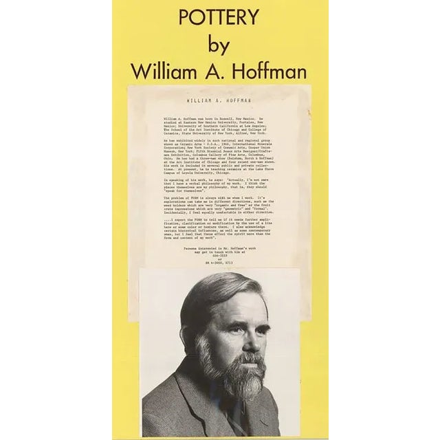 William A. Hoffman (1920-2011) Two-Piece Clay Sculpture Titled "Two Crates" For Sale - Image 9 of 9