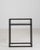 Black 21st Century Poland Blackened Iron Black Metal-Framed Side Table With Glass Top And Shelf For Sale - Image 8 of 11