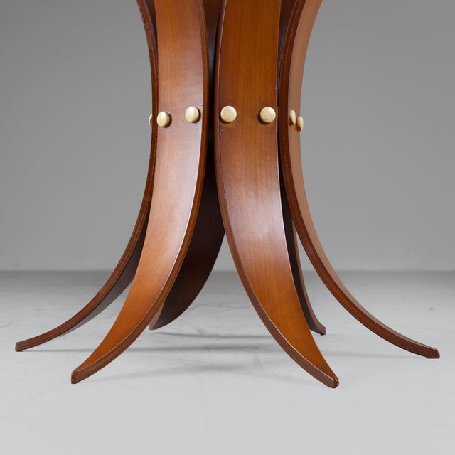 Brown Wooden Vase Holder, 1960s For Sale - Image 8 of 11