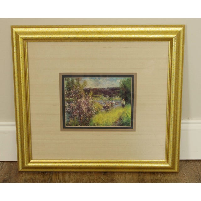 High Quality Custom Framed and Matted Art Print Paragon Picture Gallery Label on Back