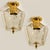 Flower Shaped Flush Mount in Clear Glass and Brass from Limburg, 1970 For Sale - Image 6 of 16