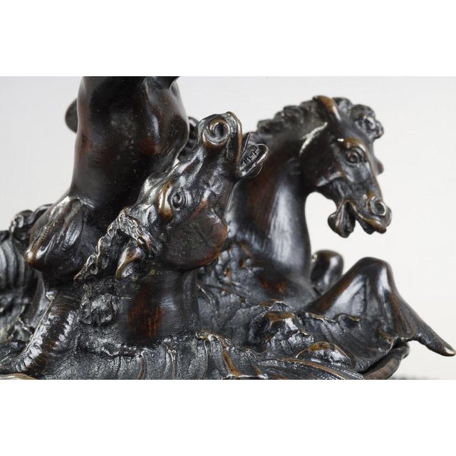 Late 19th Century Renaissance Bronze Bowl by Antonio Pandiani Milan, 1870 For Sale - Image 5 of 15