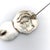 Late 19th Century Victorian Whiting Sterling Silver Etruscan/Homeric Pin For Sale - Image 4 of 6