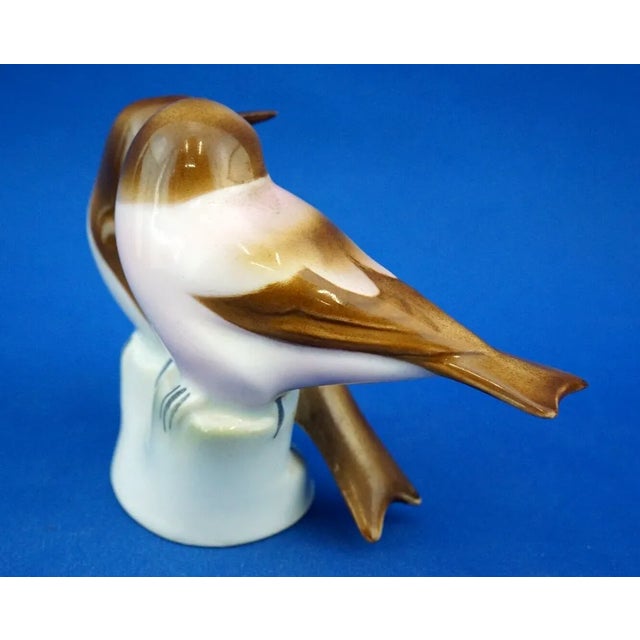1920s 20th Century Porcelain Sparrows from Zsolnay, Hungary For Sale - Image 5 of 18