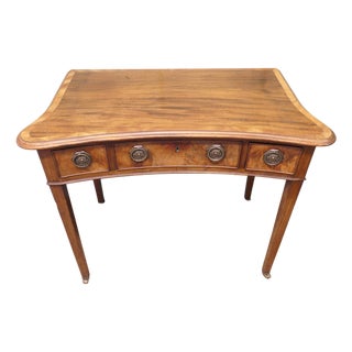 Victorian Walnut Writing Desk, 1880 For Sale