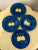 Late 20th Century Italian Hand Painted Lemons Plates - Set of 4 For Sale - Image 5 of 11