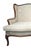 Late 20th Century Vintage Southern Furniture Co. Louis XV Style Camelback Loveseat With Exposed Wood Frame For Sale - Image 5 of 9
