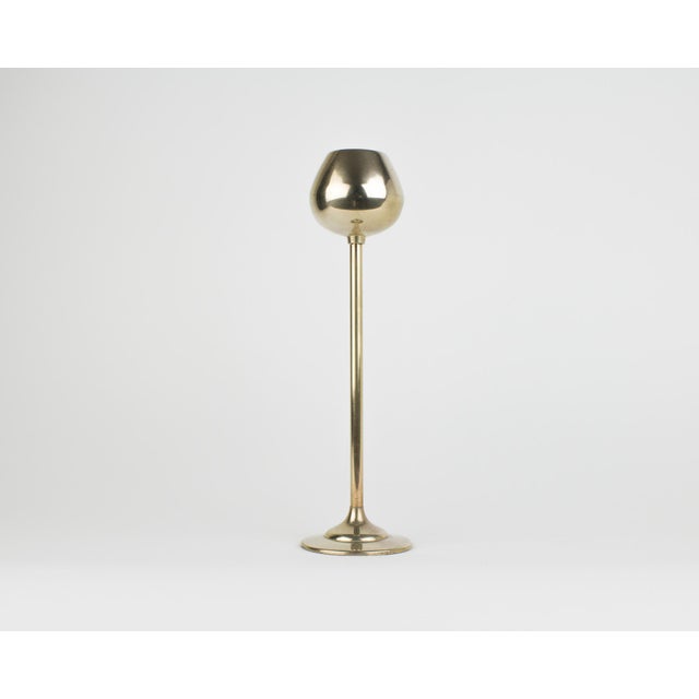 Brass Globe Candlesticks Set of 3 Chairish