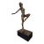 Vintage Bronze Ballerina Sculpture by Peggy Mach For Sale