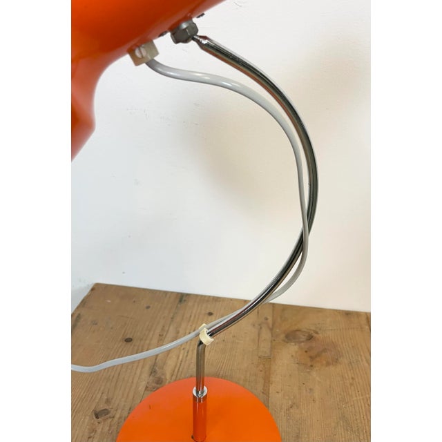 Orange Table Lamp by Josef Hurka for Napako, 1960s For Sale - Image 6 of 18