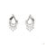 4.17 Carat Round Brilliant Cut Diamond Gold Earrings, Pair For Sale In New York - Image 6 of 9