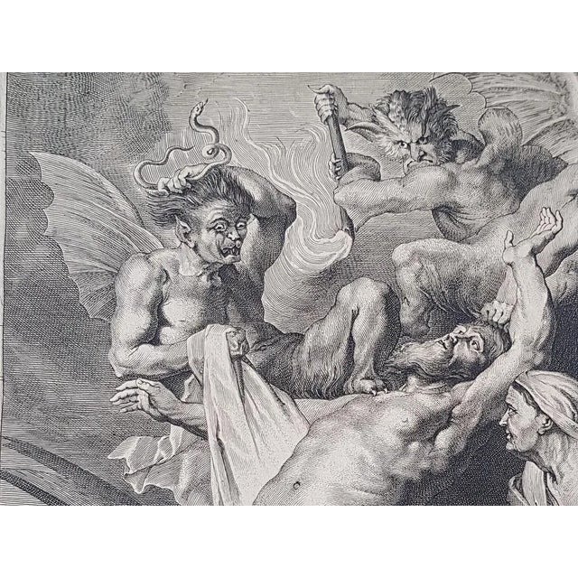 Flemish School Engraving by Lucas Vorsterman, 1622 For Sale - Image 3 of 14