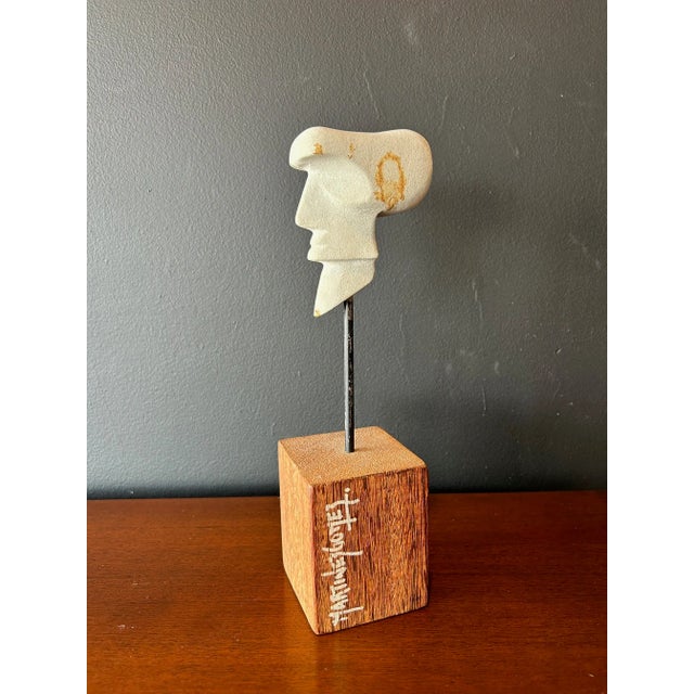 Jose Luis Martinez Gomez 1960s Limestone Sculpture For Sale - Image 4 of 8