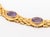 Gold 18k Yellow Gold and Amethyst Necklace For Sale - Image 8 of 14