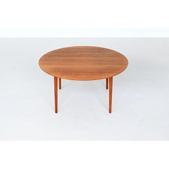 Round Dining Table in Teak by France & Søn / France & Daverkosen for Cado, Denmark, 1960s For Sale - Image 6 of 18