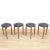 Set of 4 Mid Century Stools by Legate Furniture of Scotland For Sale - Image 4 of 11