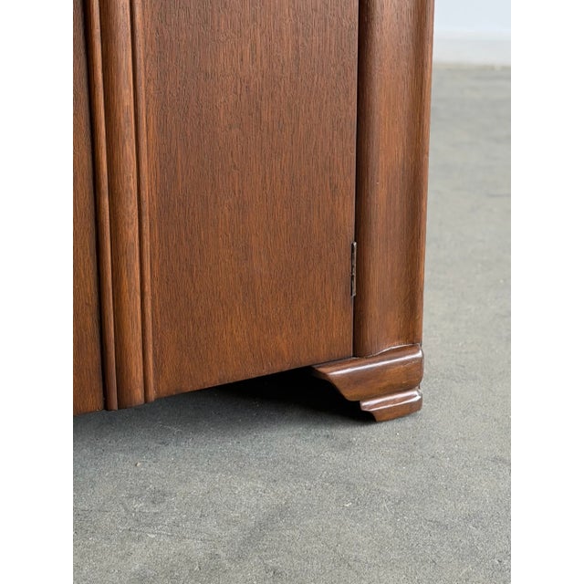 Wood 1960s Art Deco Armoire For Sale - Image 7 of 16