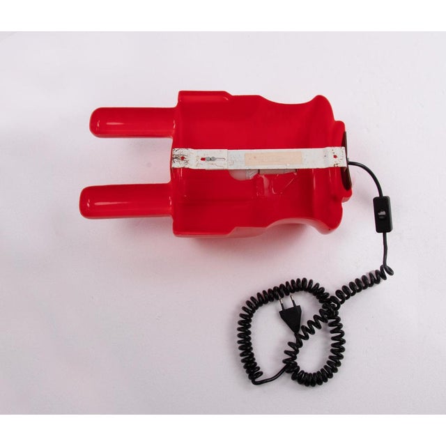 XXL Pop Art Plug Wall Lamp Germany, 1970s For Sale - Image 3 of 7